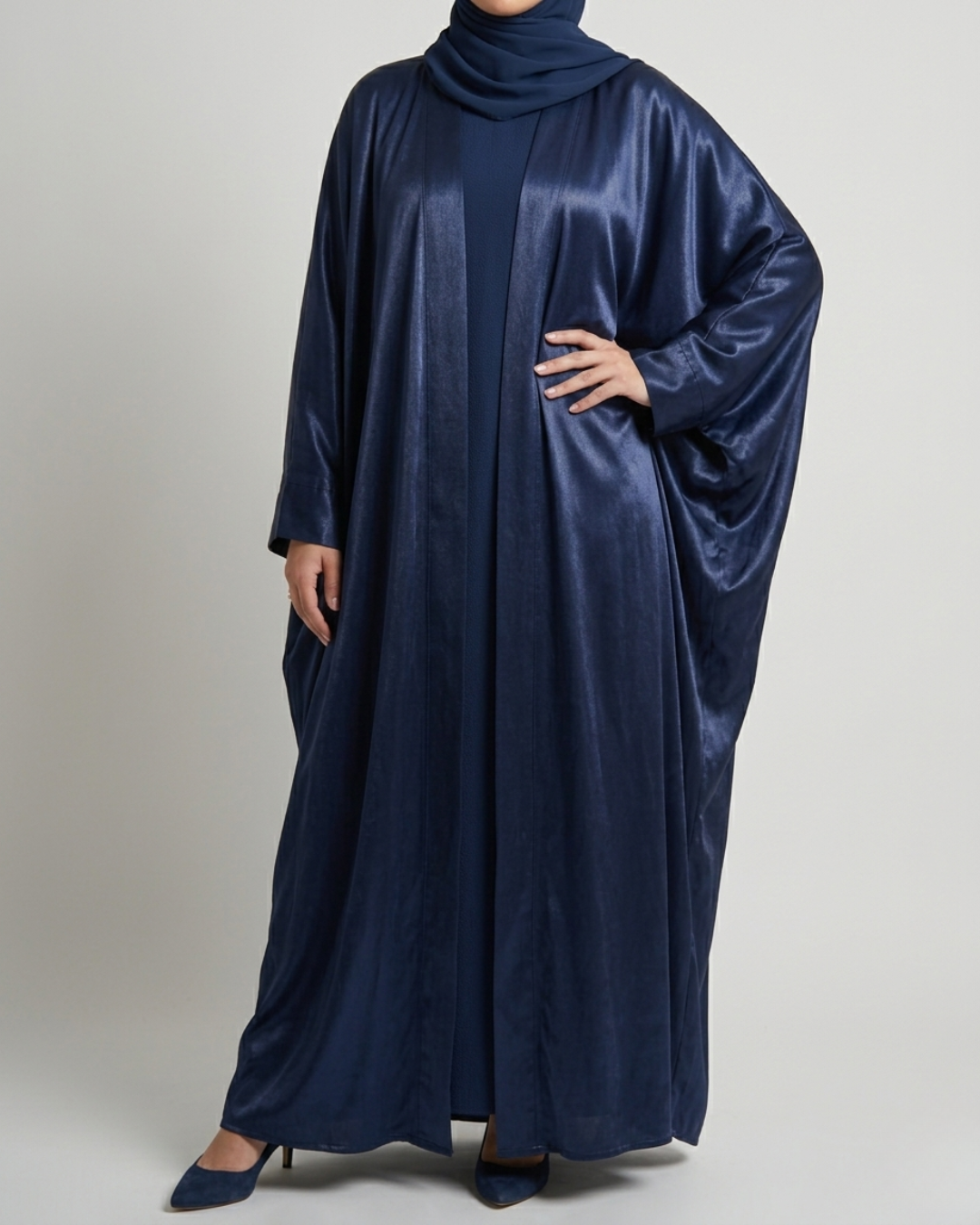Sapphire Reign | Luxury Arabic Robe Set