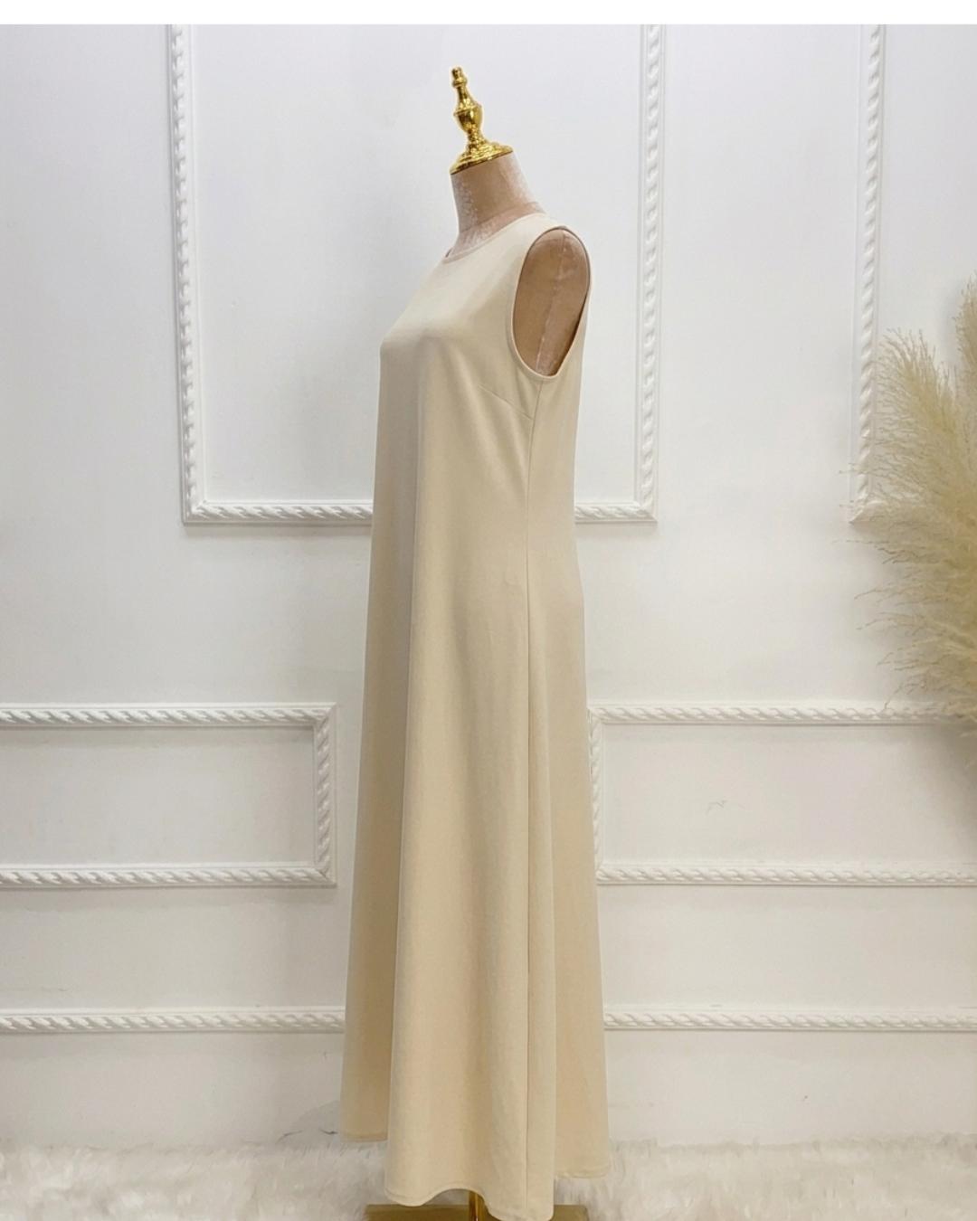 Cream Sleeveless Inner