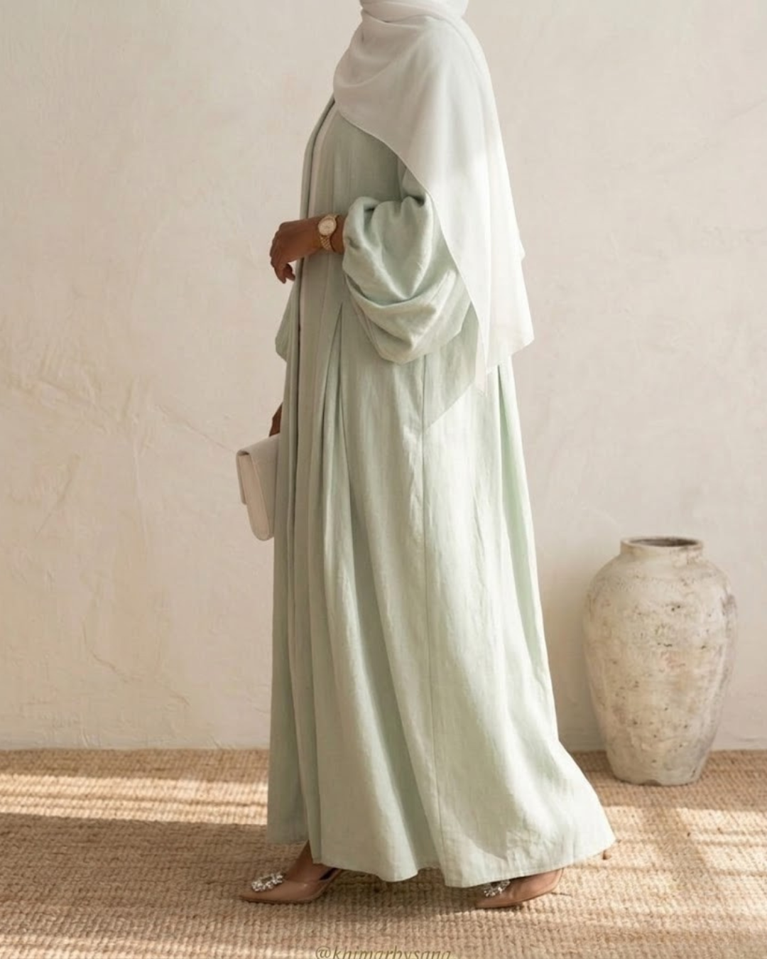 Mint Puff Sleeve Upper