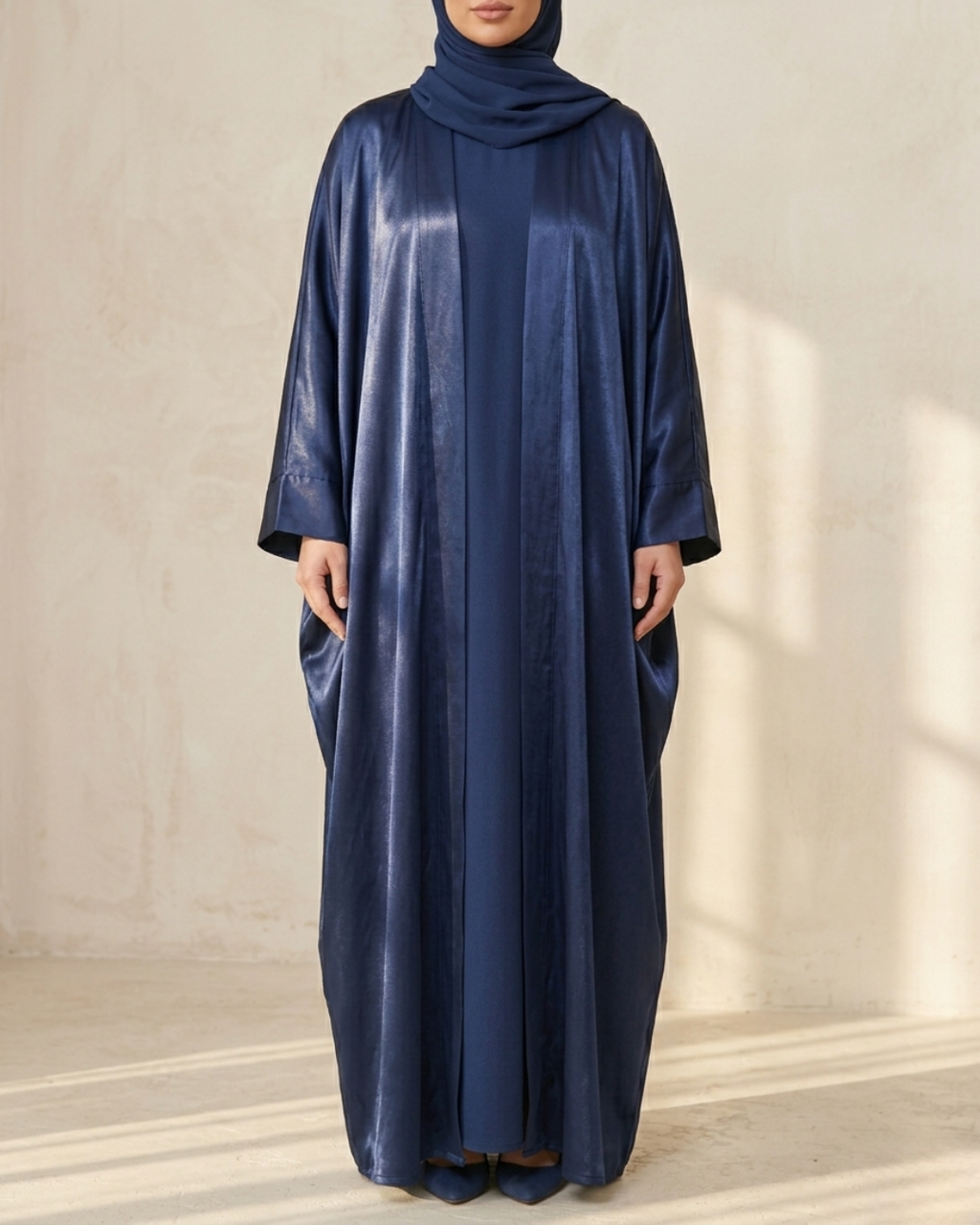 Sapphire Reign | Luxury Arabic Robe Set