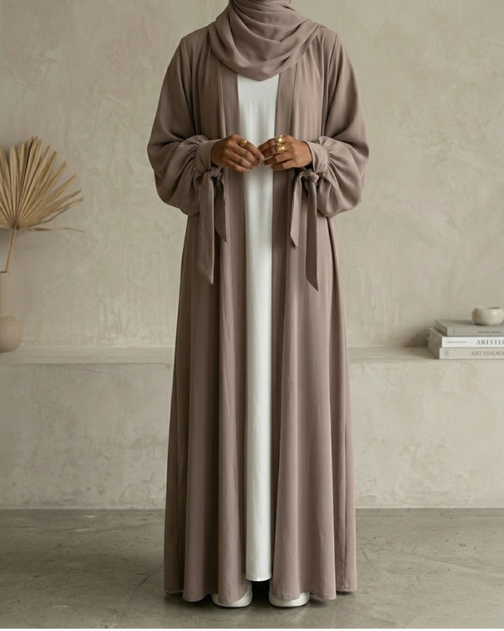 Bow Sleeve Abaya