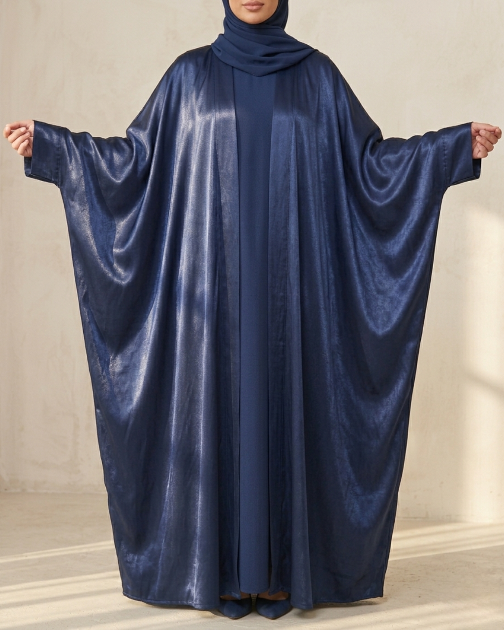 Sapphire Reign | Luxury Arabic Robe Set