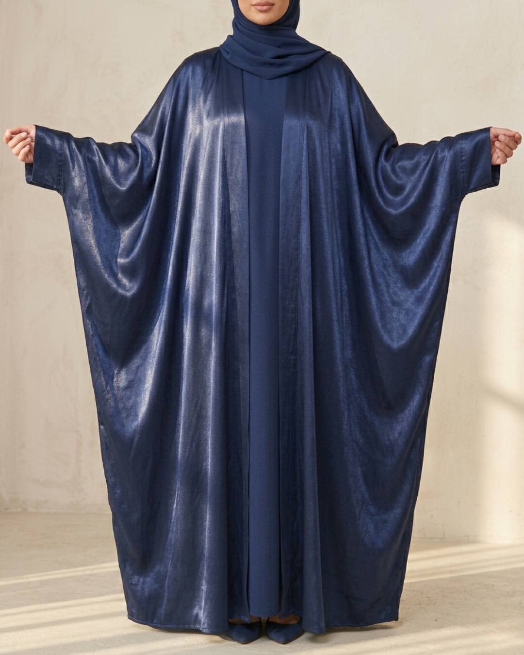 Sapphire Reign | Luxury Arabic Robe Set