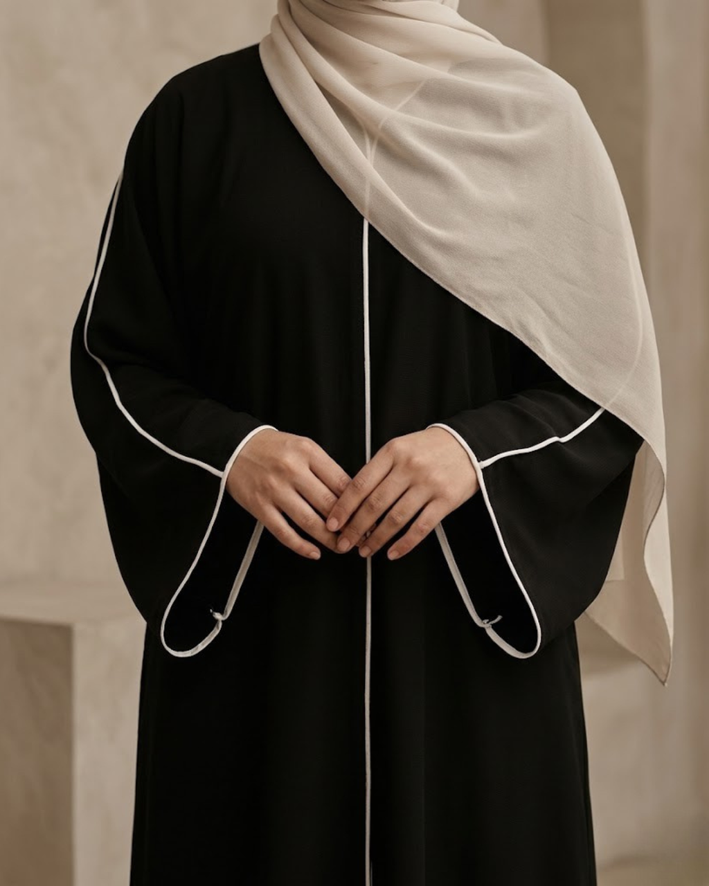 Classic Black Abaya