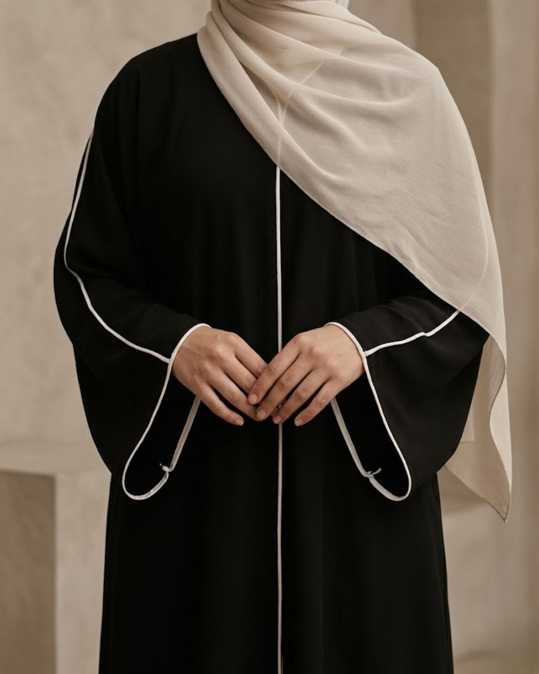 Classic Black Abaya