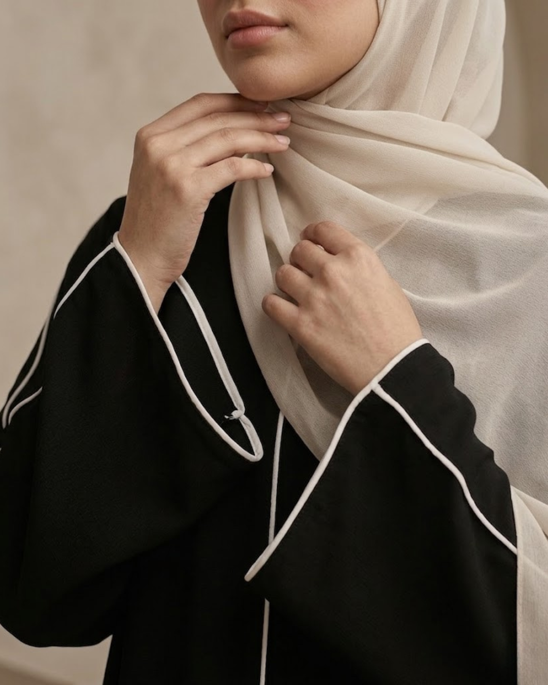 Classic Black Abaya