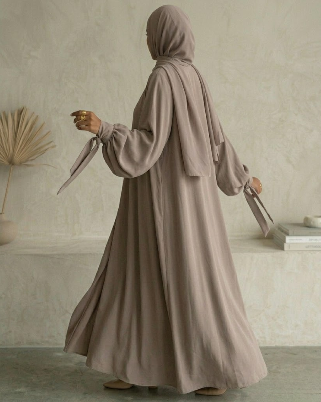 Bow Sleeve Abaya