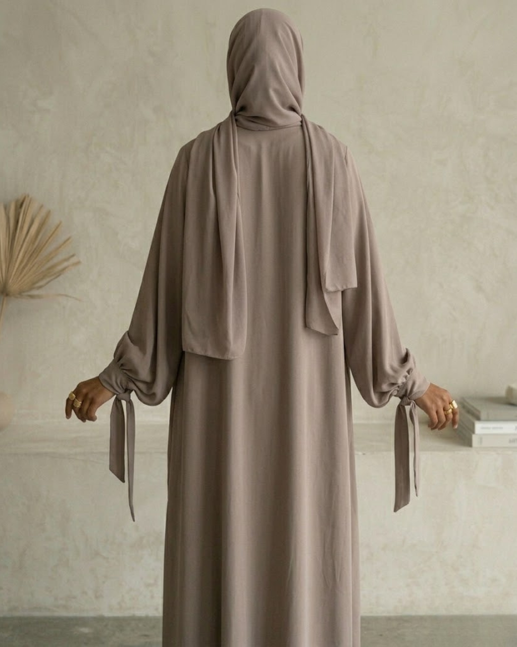 Bow Sleeve Abaya