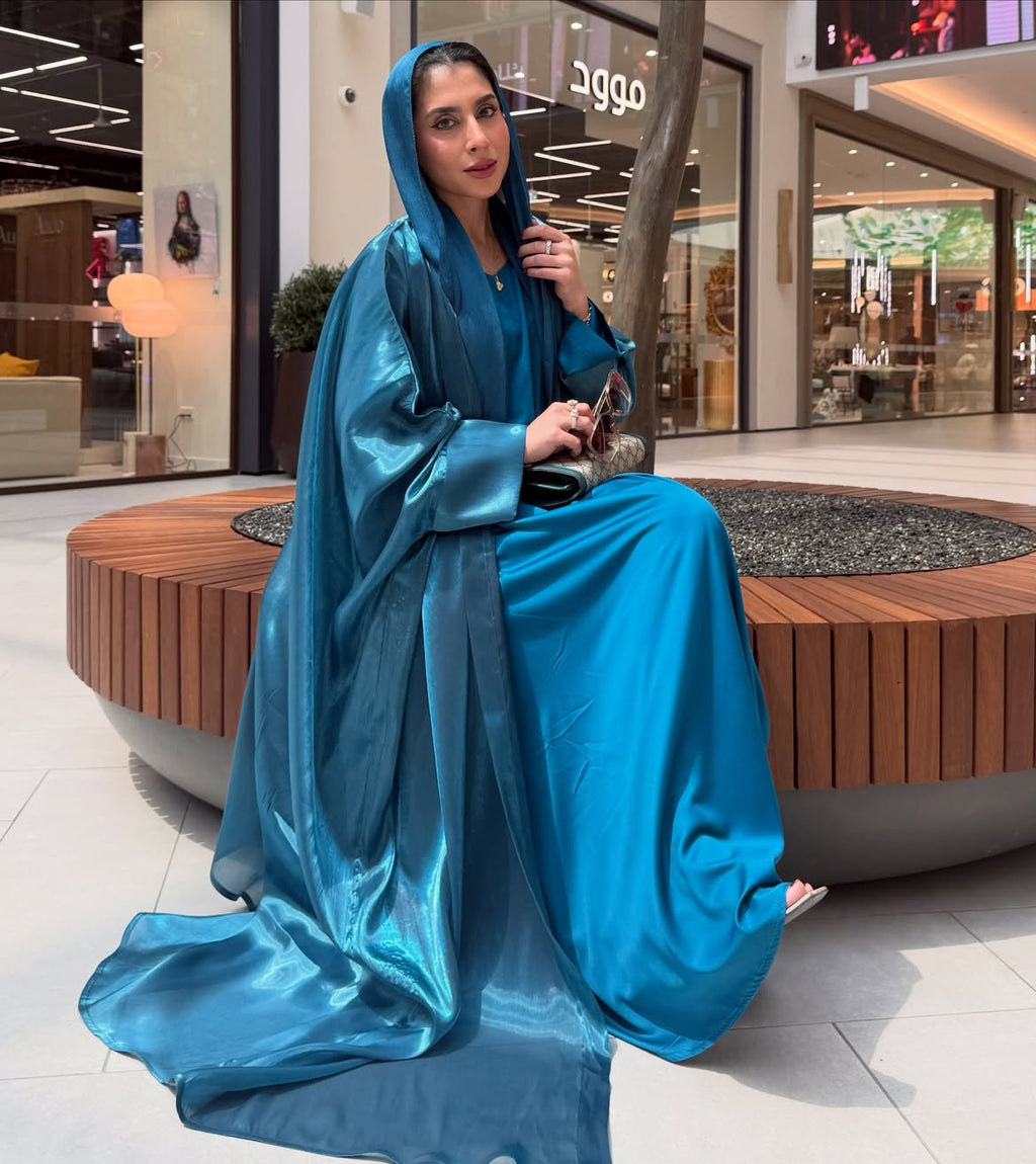 Turquoise Hour | Luxury Arabic Robe Set
