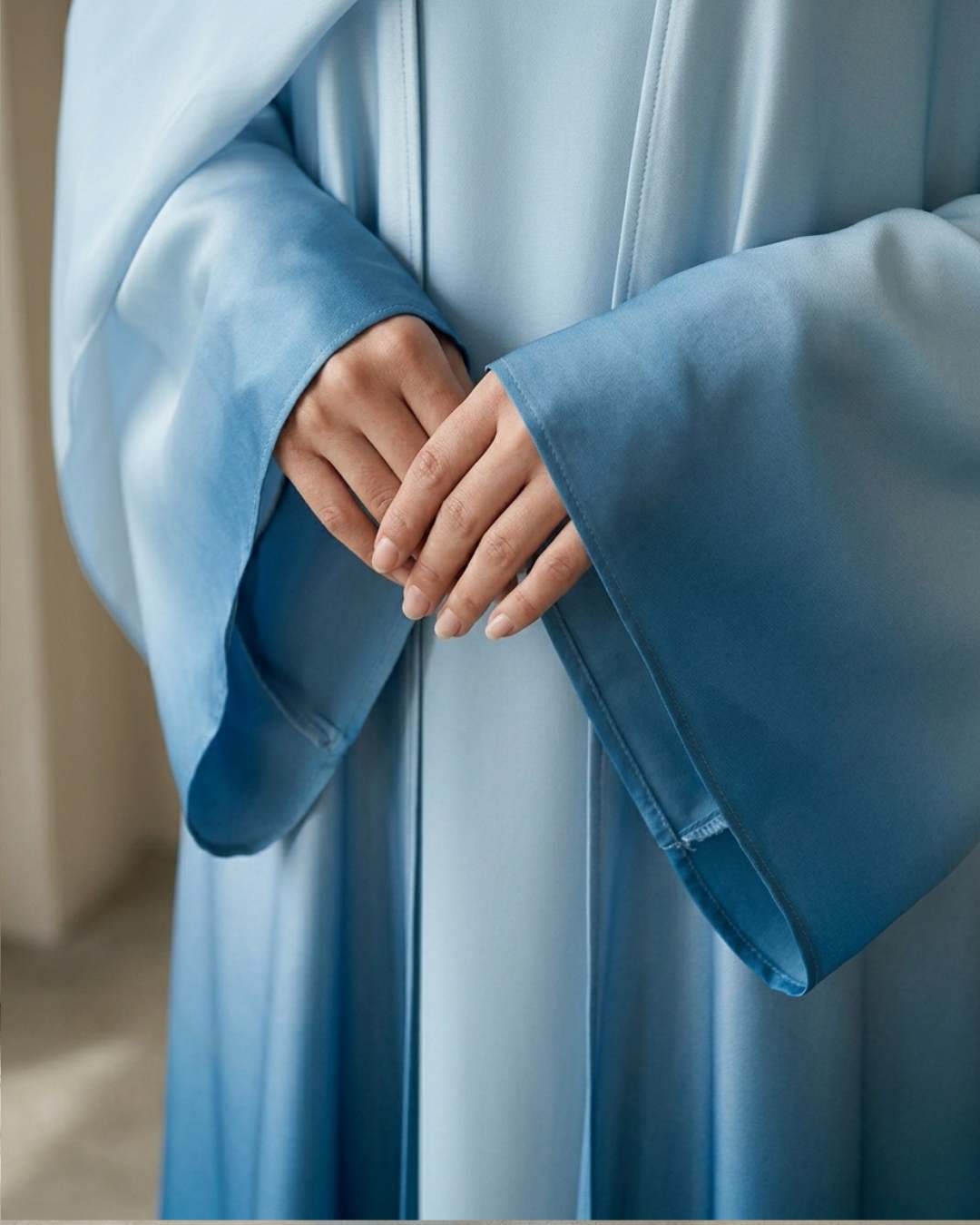 The Ombre Silk Abaya