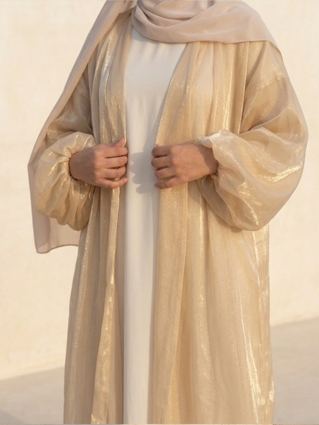 Sunset Organza Abaya