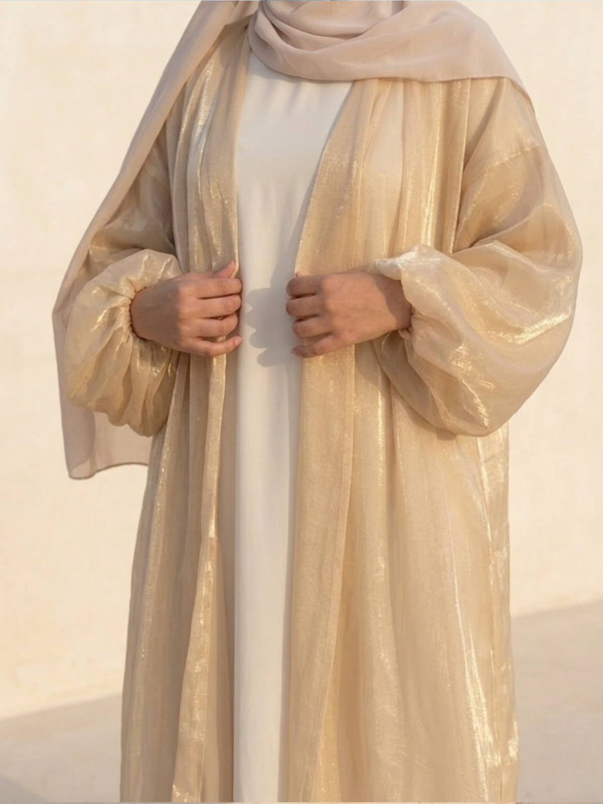 Sunset Organza Abaya