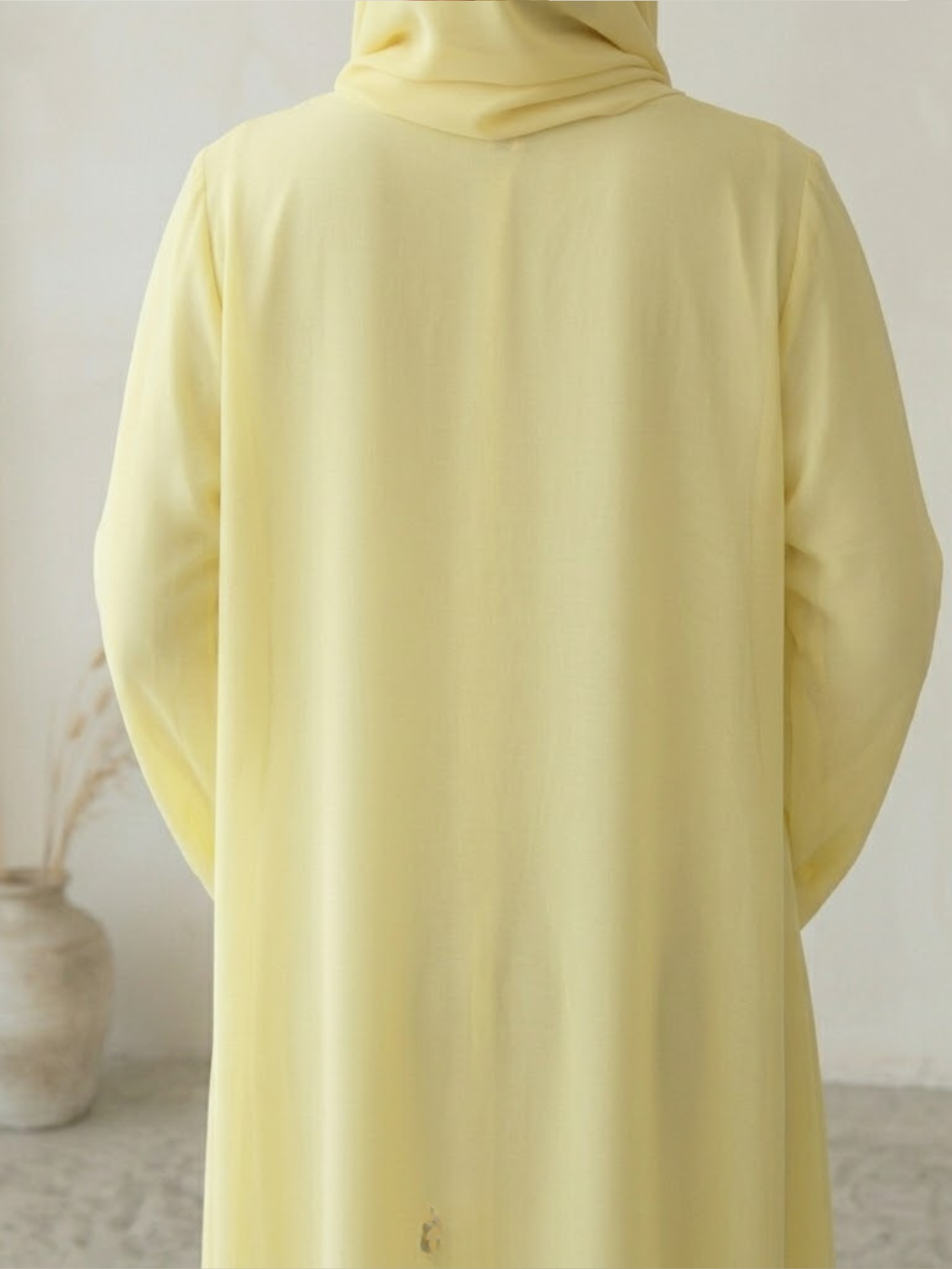 The Butter Yellow Abaya