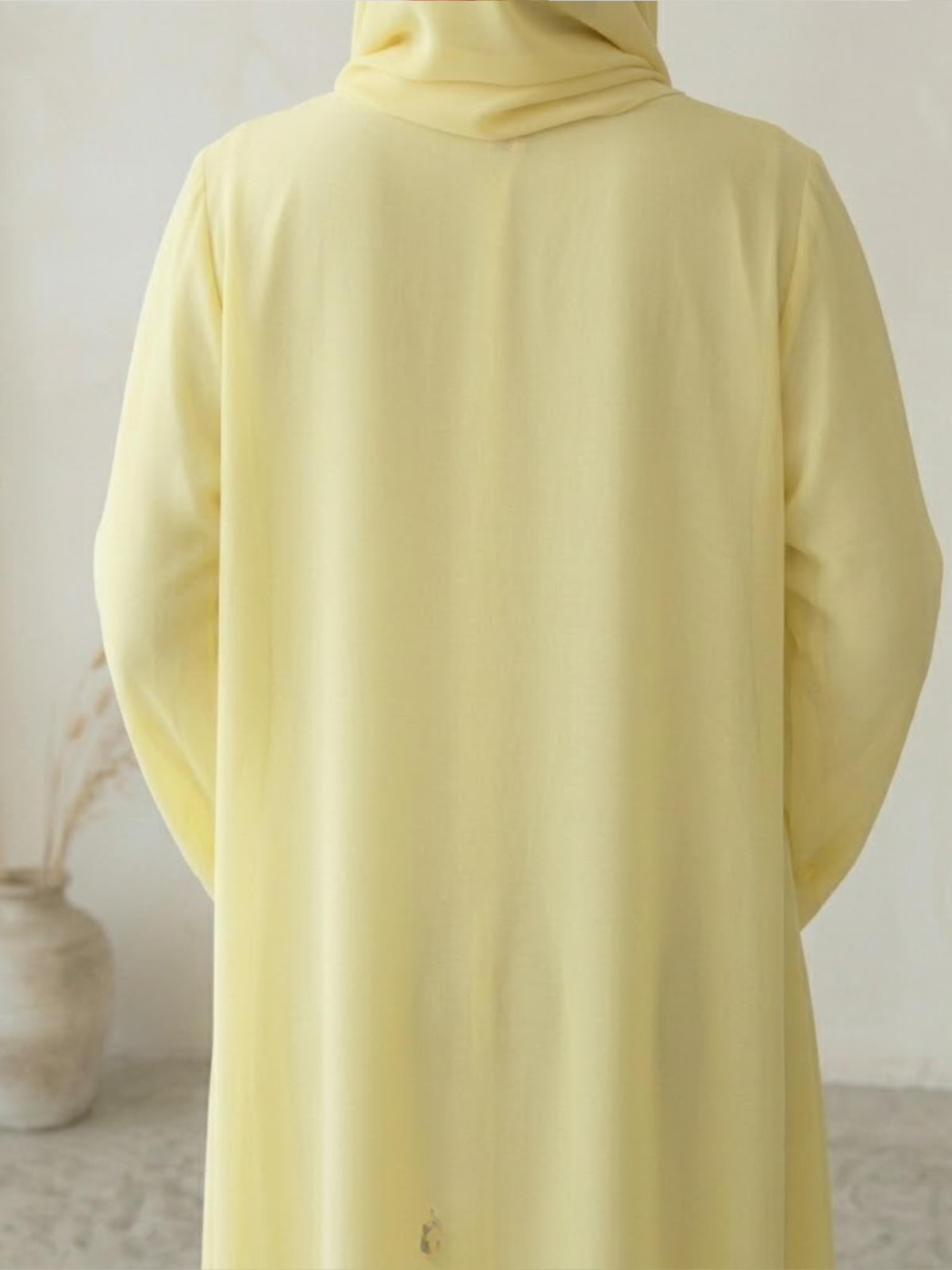 The Butter Yellow Abaya