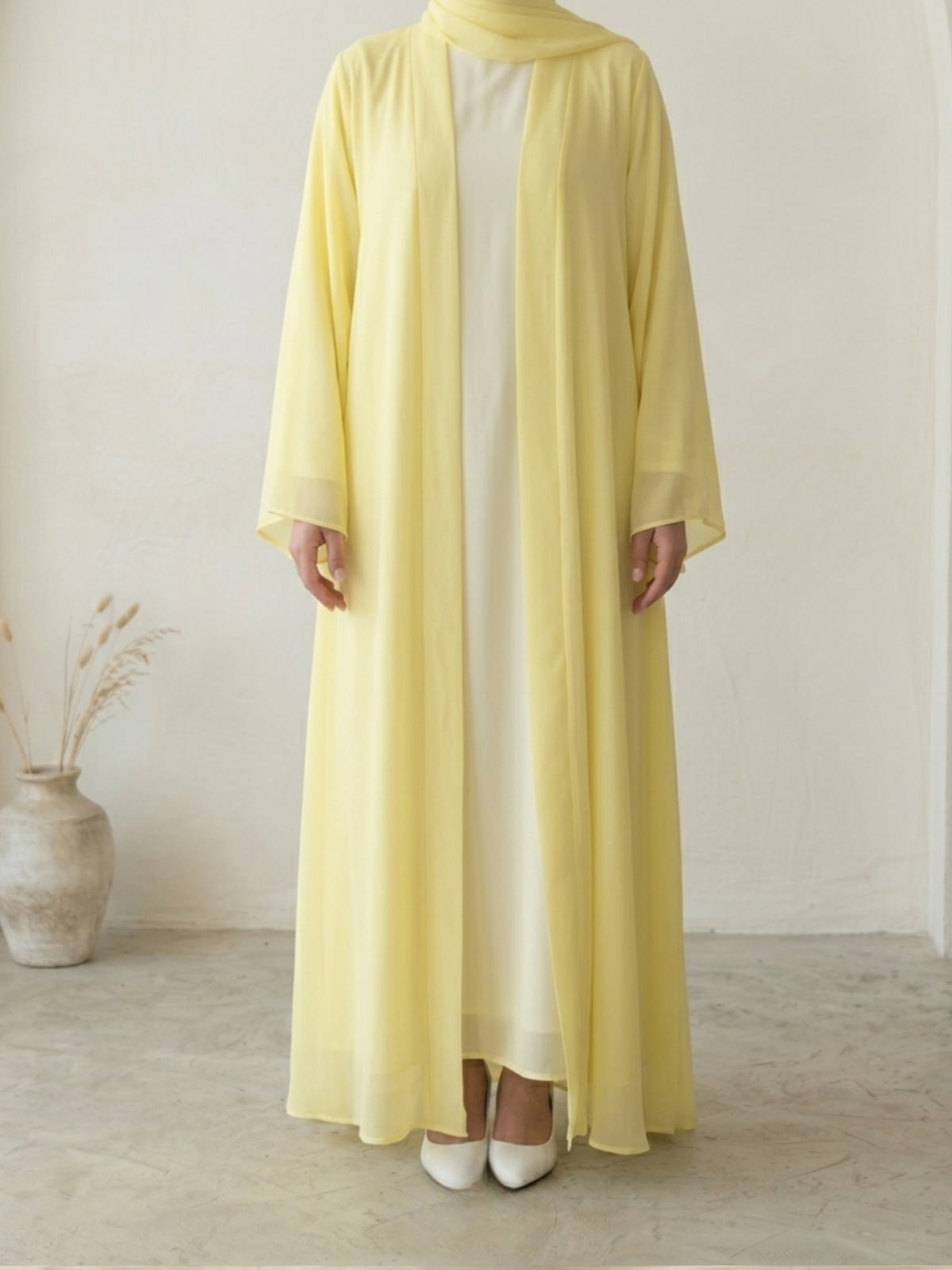 The Butter Yellow Abaya