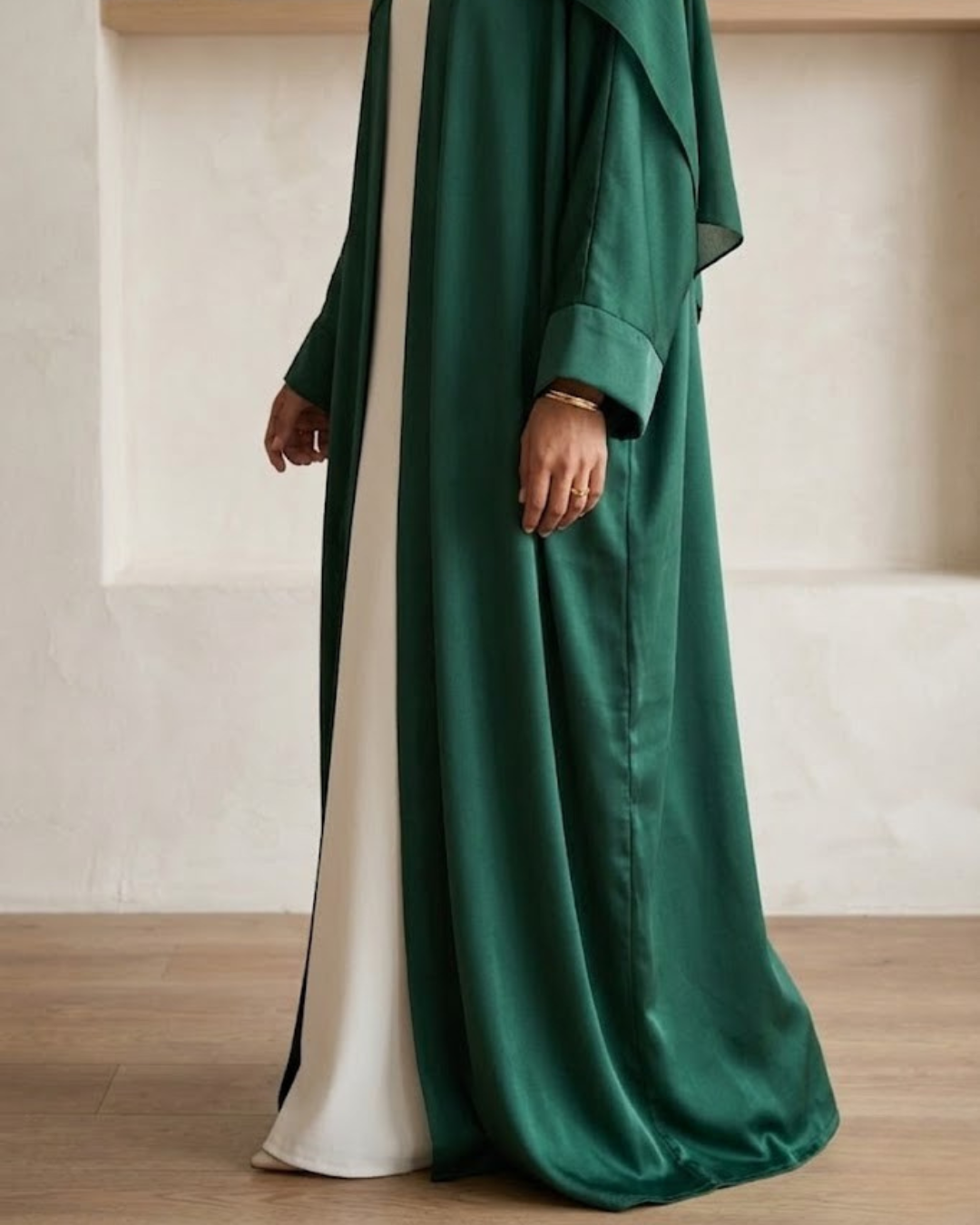 Emerald Satin Upper