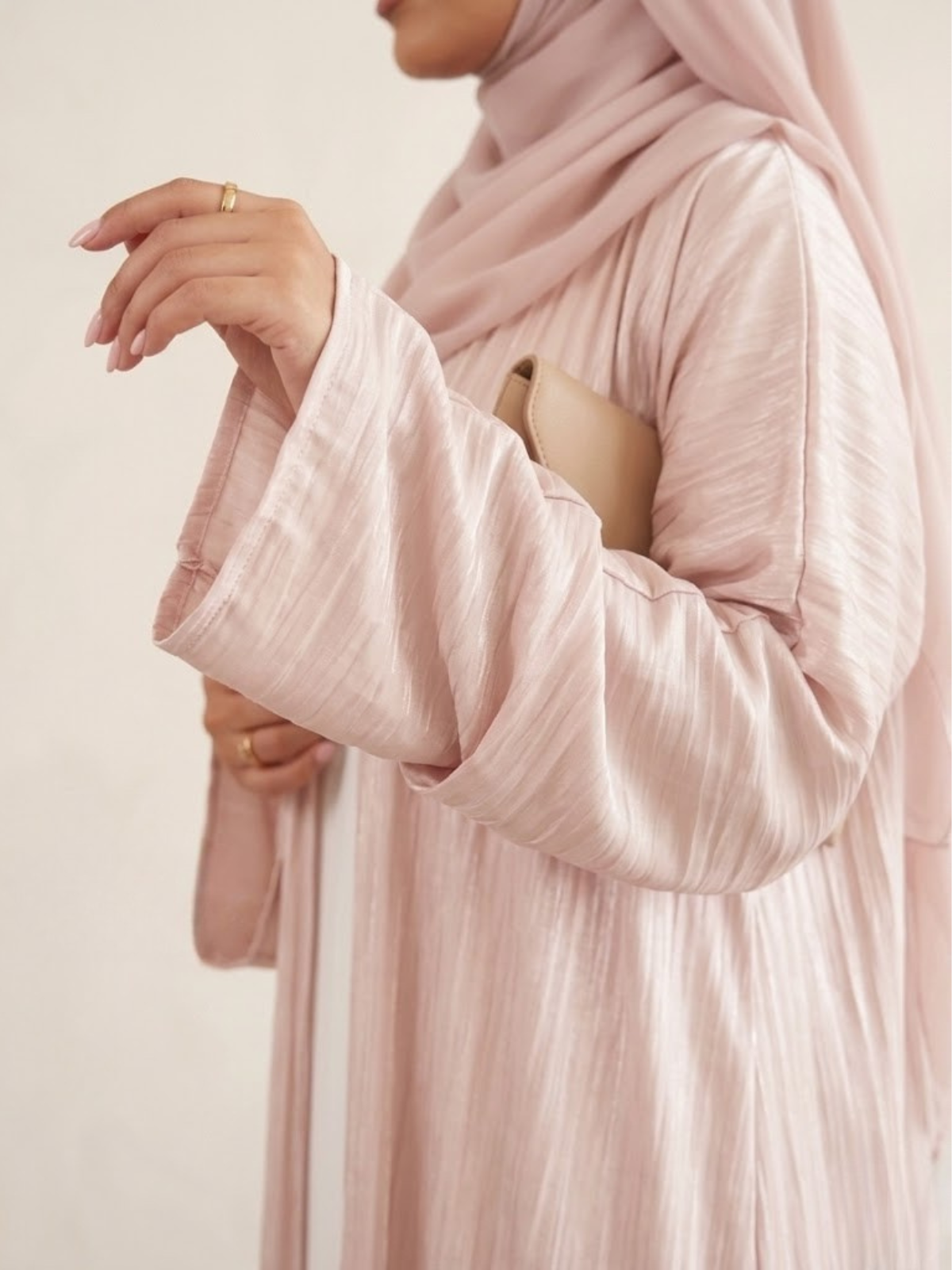 The Blush Pink Abaya