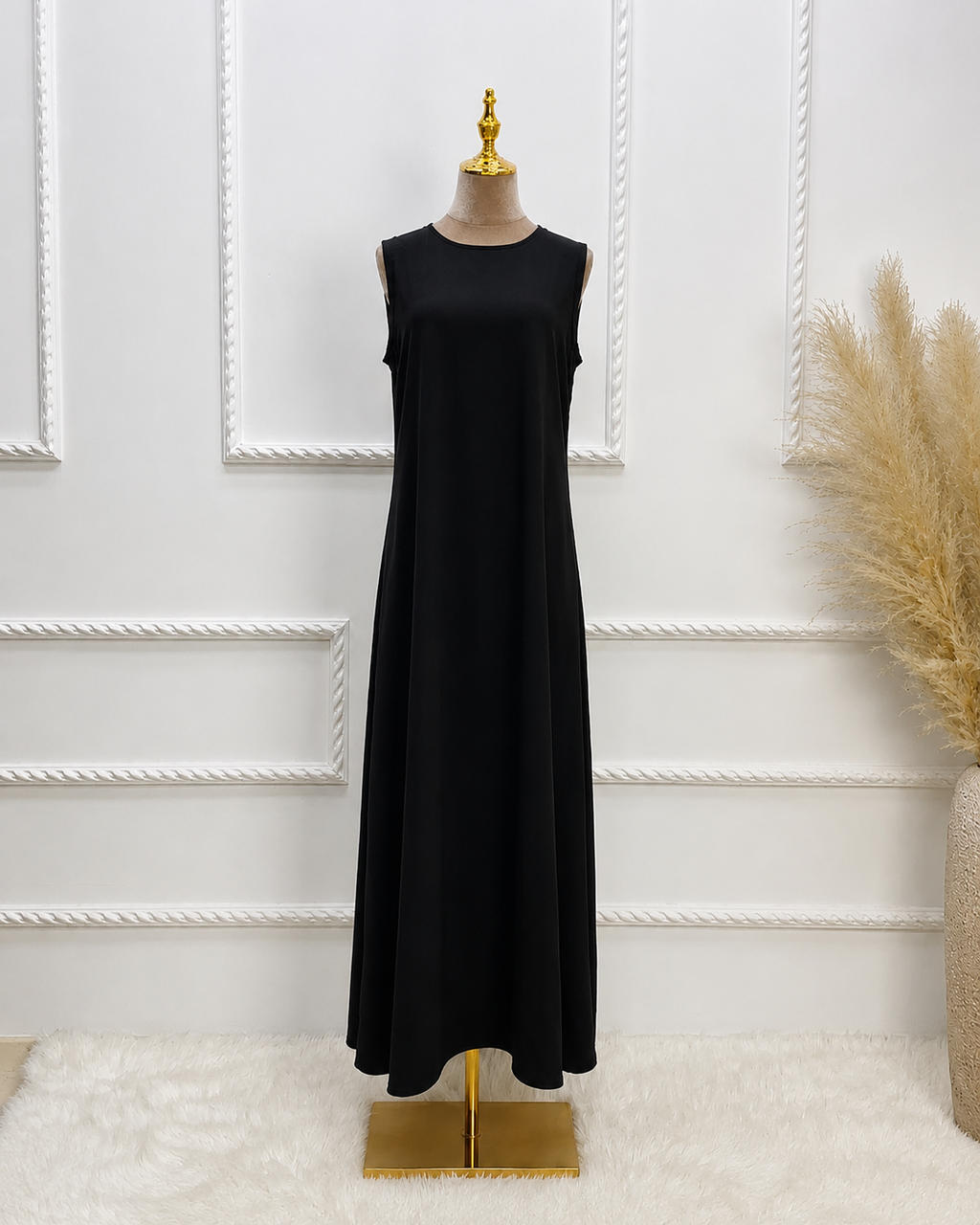 Black Sleeveless Inner