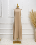Sand Brown Sleeveless Inner